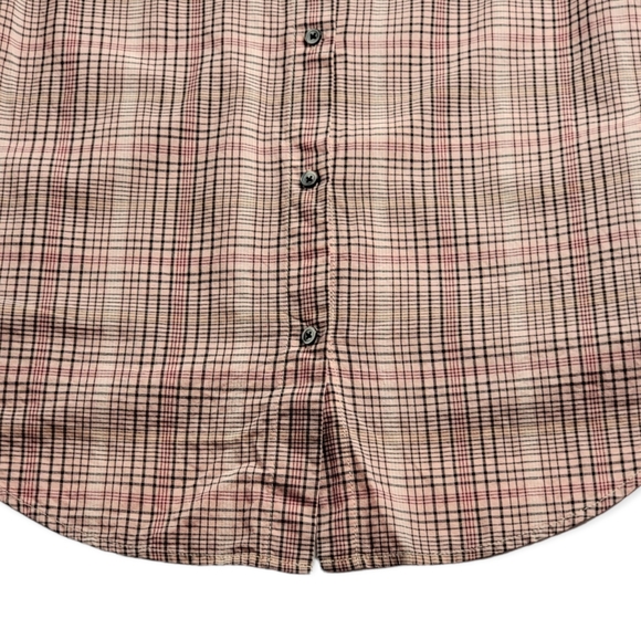 Madewell Pink Courier Button-back Shirt In Hartley Plaid - Picture 9 of 10